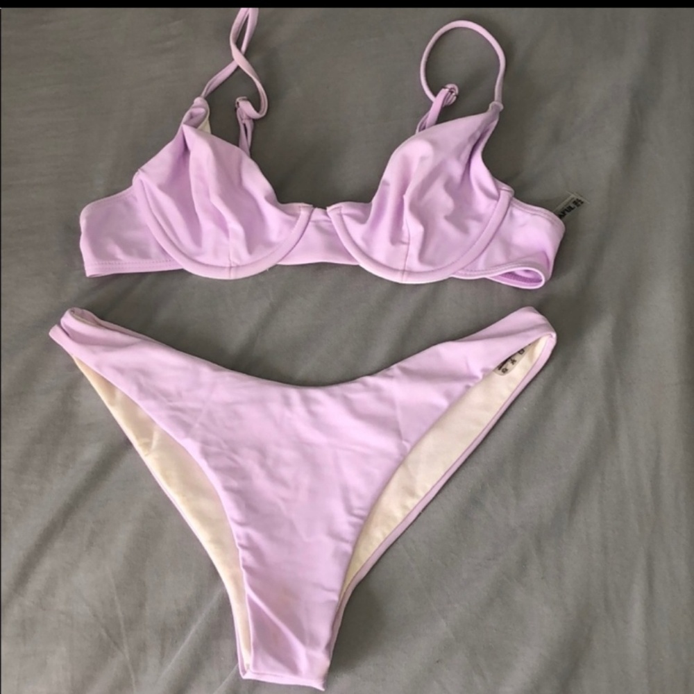 Lilac bikini set
